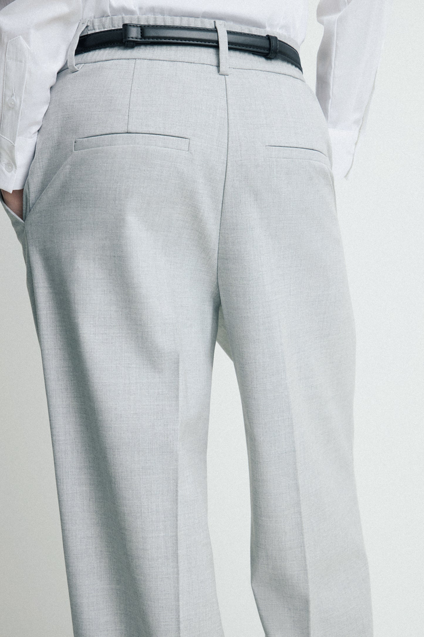 LIGHT GREY MELANGE