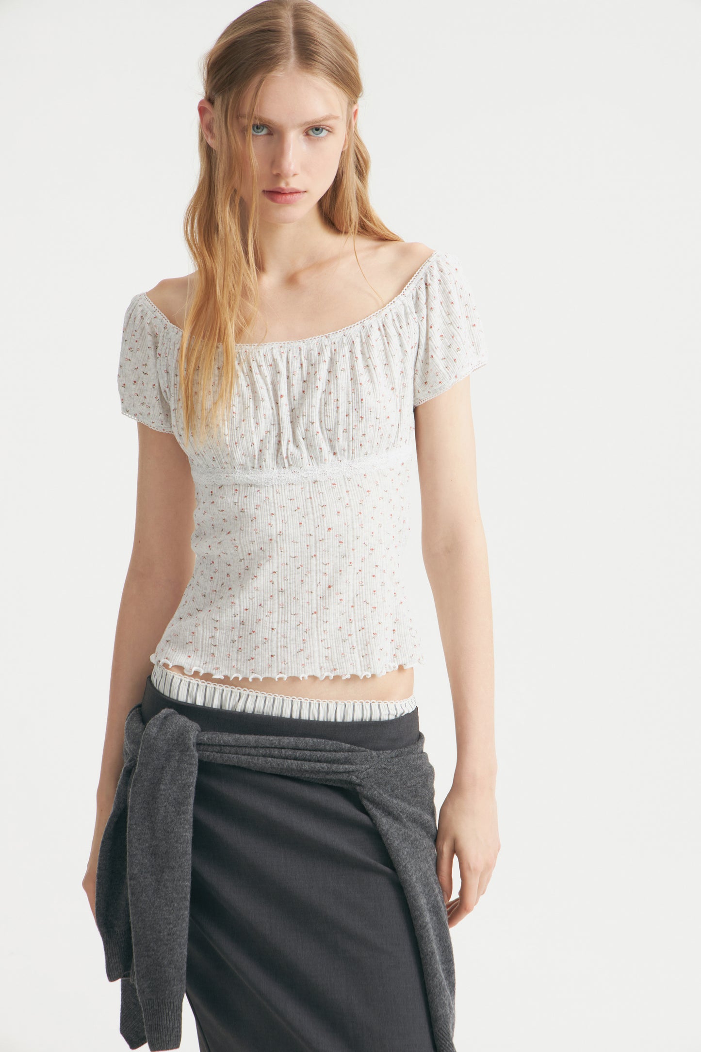 LIGHT GREY MELANGE
