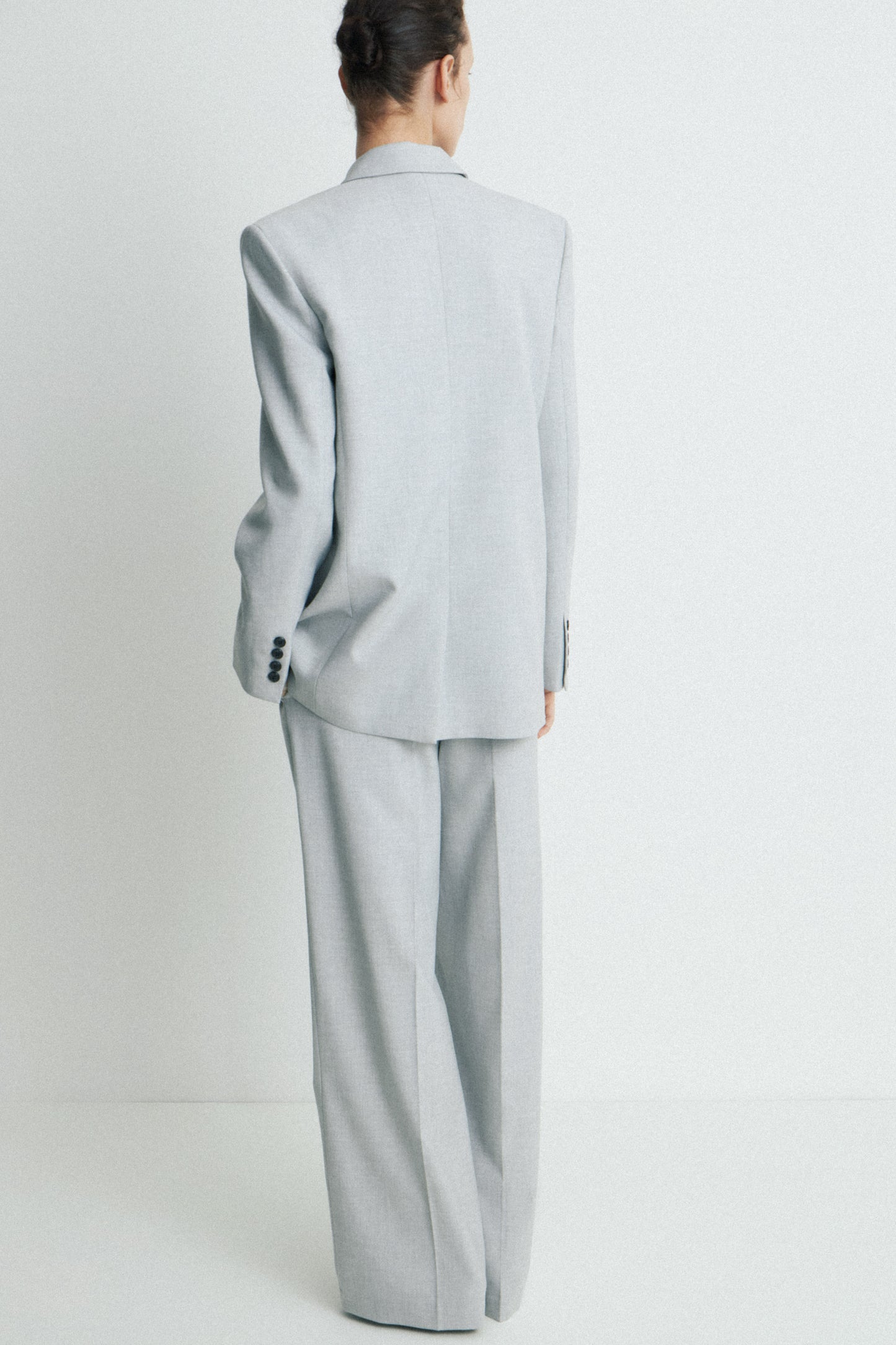 LIGHT GREY MELANGE