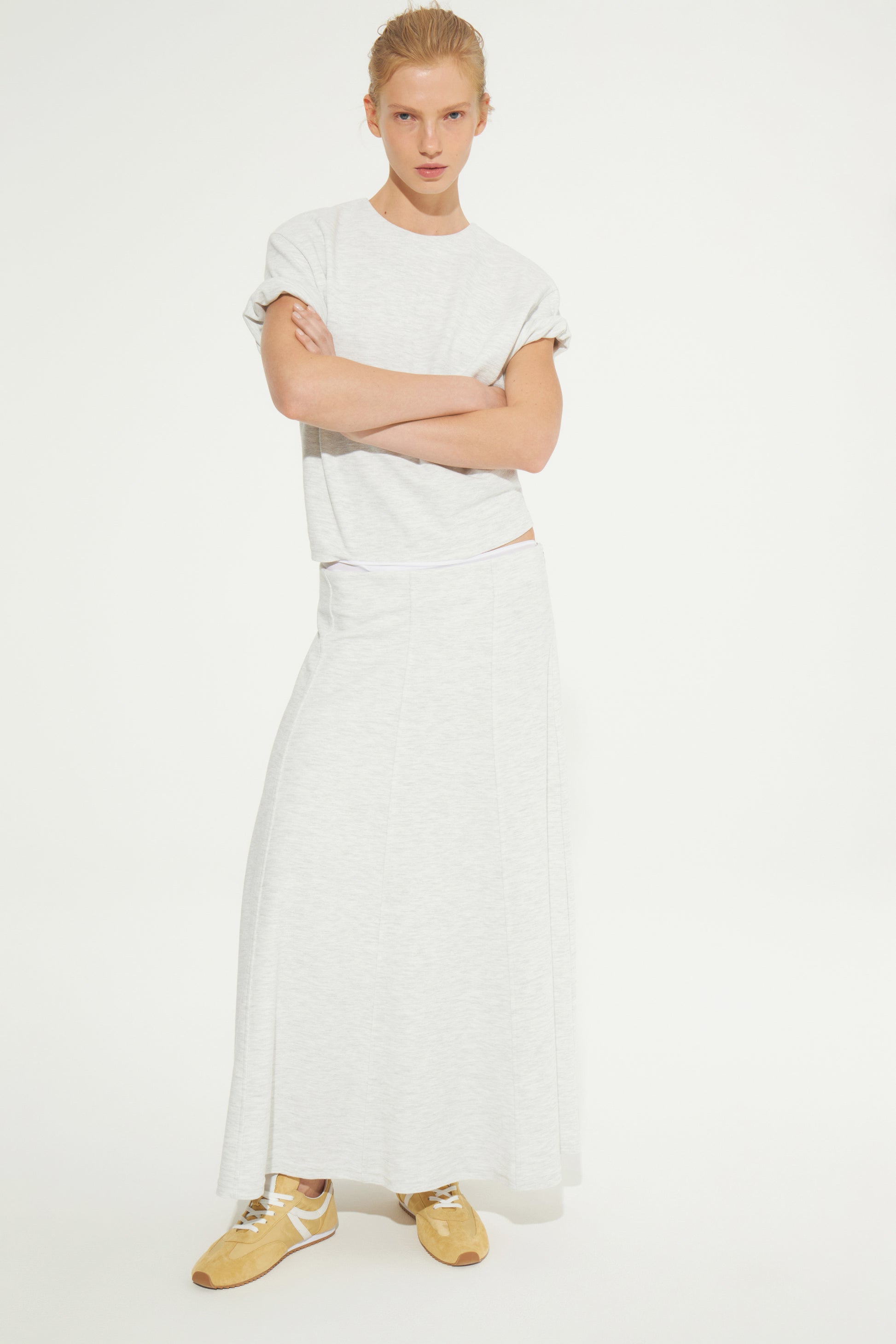 LIGHT GREY MELANGE