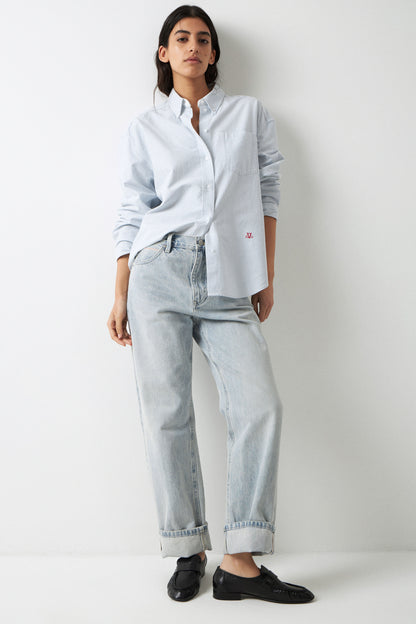 DARK BLUE/WHITE