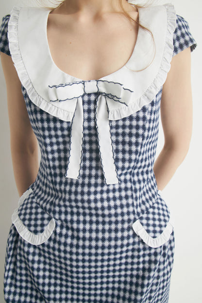 DARK BLUE/WHITE
