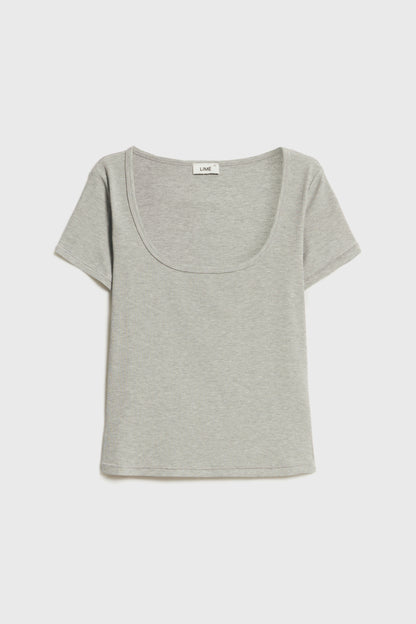 LIGHT GREY MELANGE