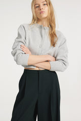 LIGHT GREY MELANGE