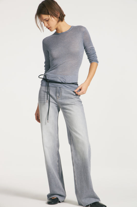 GRAY-BLUE MELANGE