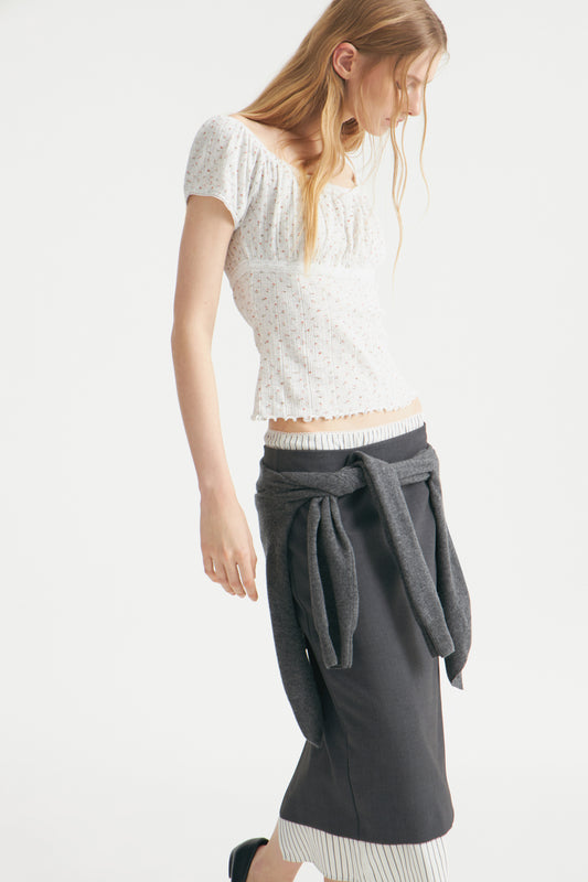 LIGHT GREY MELANGE