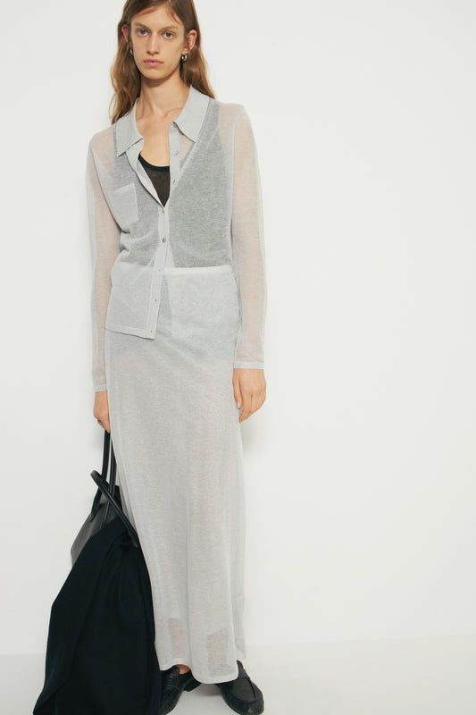 LIGHT GREY MELANGE