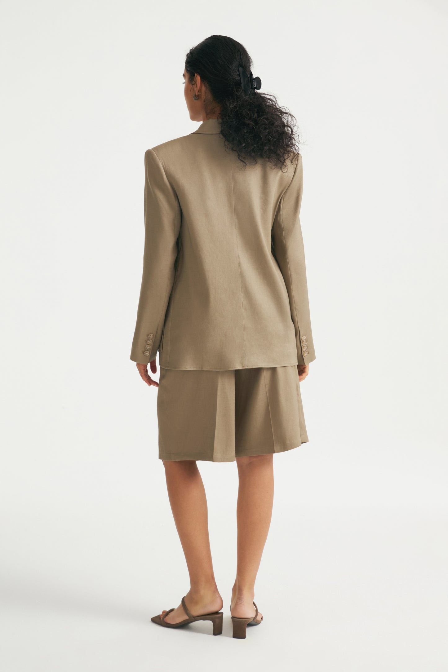 GRAY BROWN MELANGE
