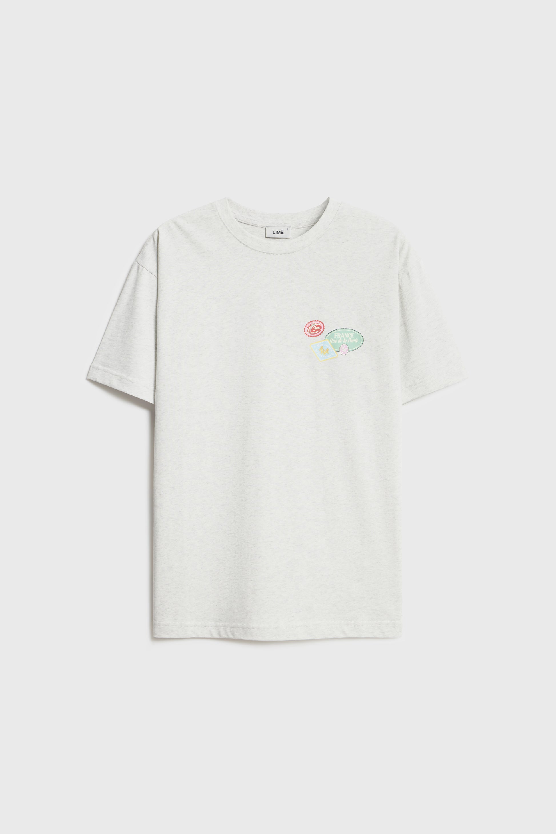 LIGHT GREY MELANGE