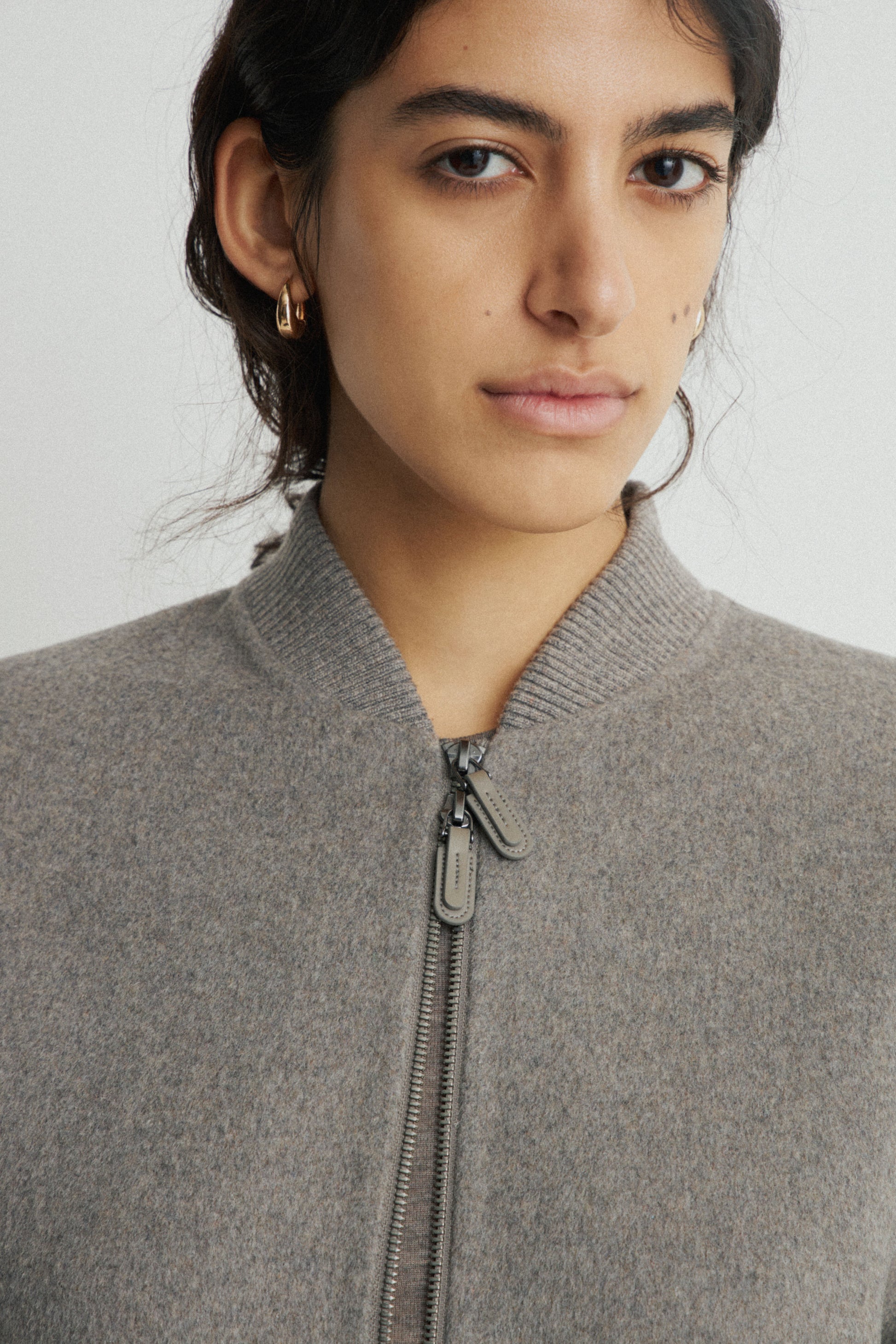 GREY BEIGE MELANGE
