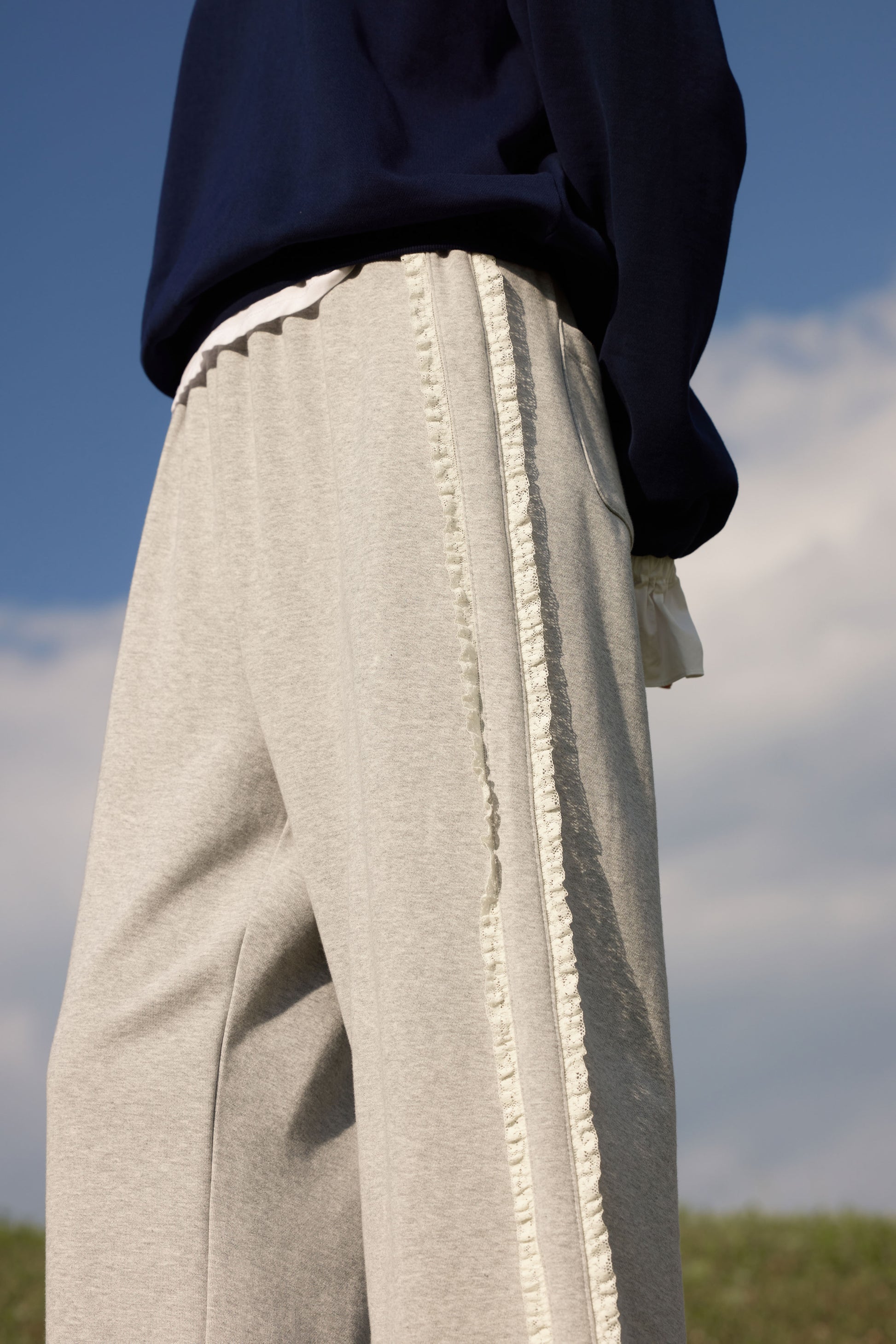 LIGHT GREY MELANGE