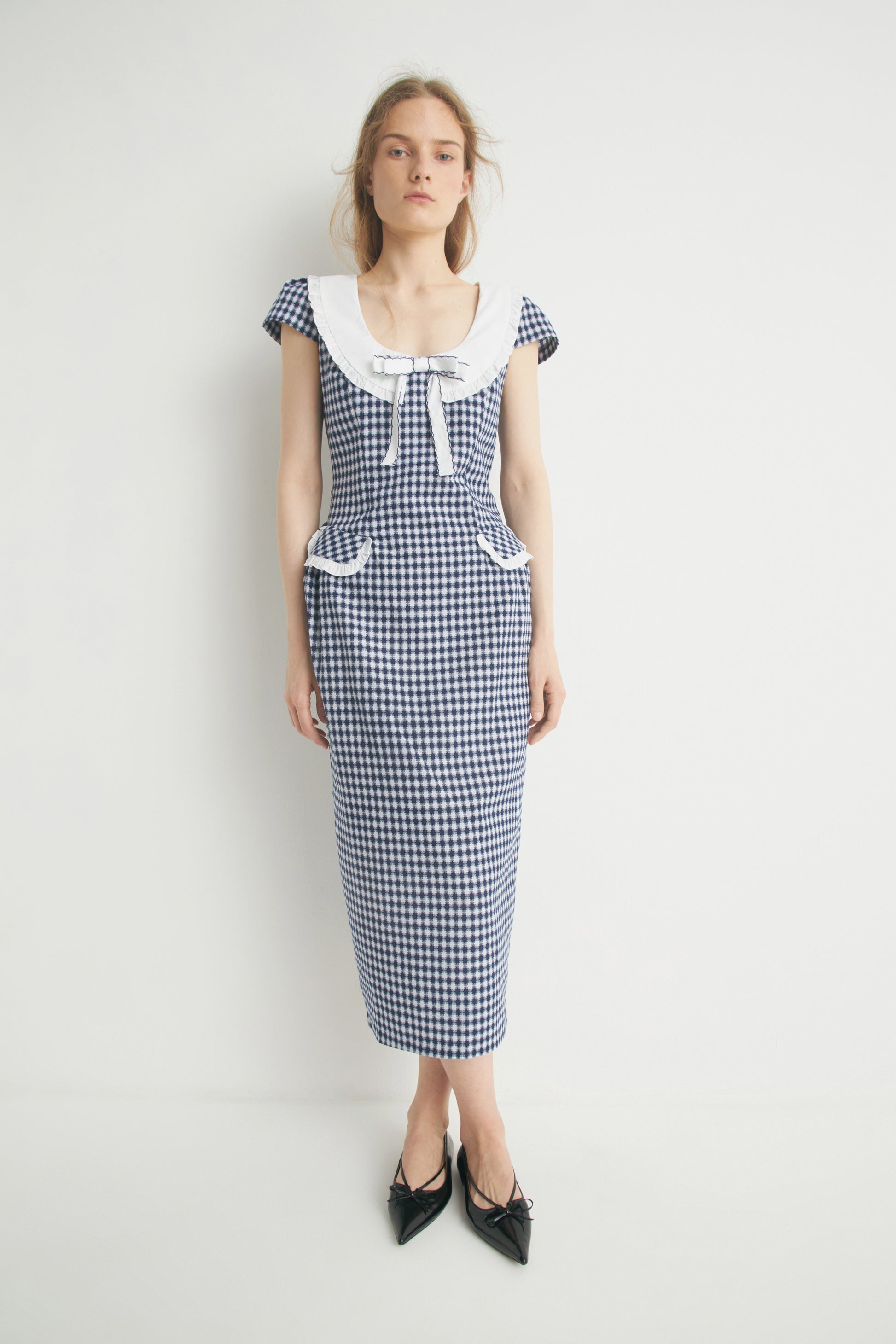 DARK BLUE/WHITE