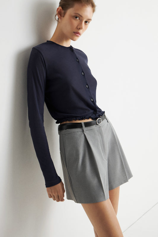 LIGHT GREY MELANGE