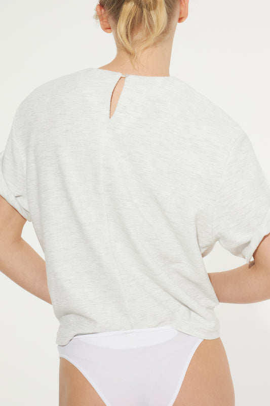 LIGHT GREY MELANGE