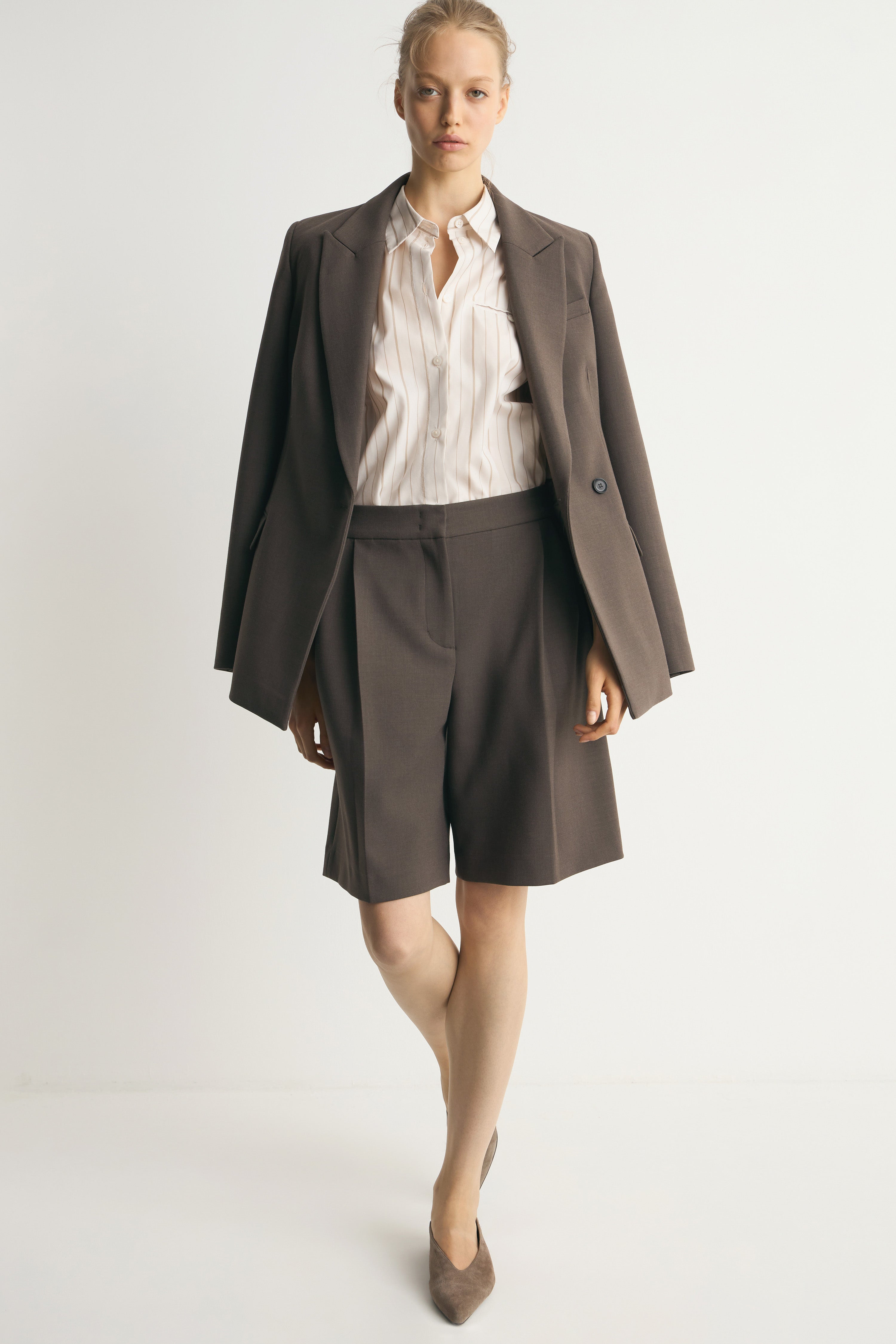 GRAY BROWN MELANGE